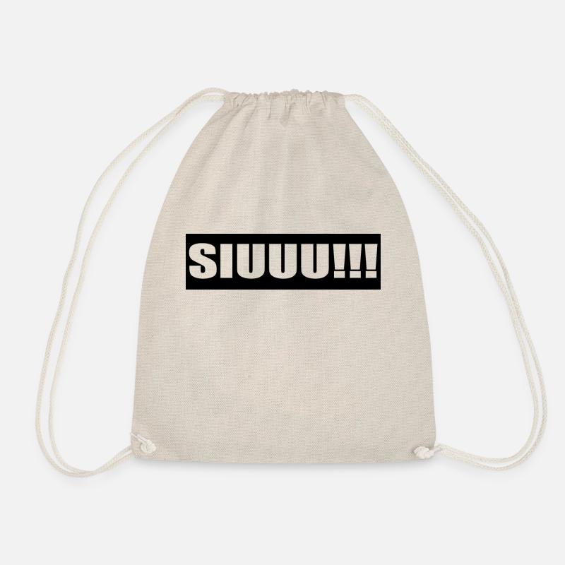 Stylish SIUUU!!! - Turnbeutel - Natur