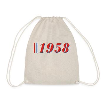 Year 1958 - Drawstring Bag - nature - Front