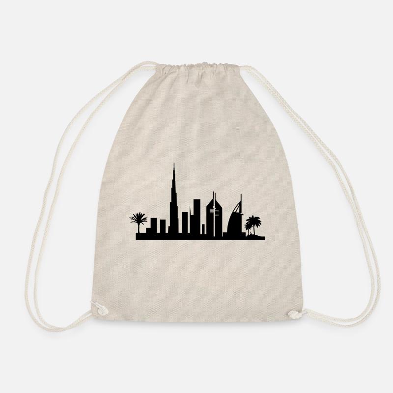 dubai skyline - Turnbeutel - Natur