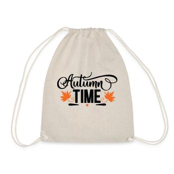 Autumn Time - Turnbeutel - Natur - Vorne