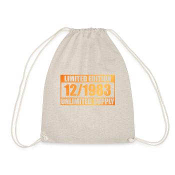 40e anniversaire Edition Limitée - ꝏ Approvisionnement 12/1983 - Sac de sport léger - nature - Devant