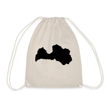 Lettonie Lettonie - Sac de sport léger - nature - Devant