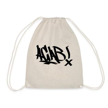 acab - Drawstring Bag - nature - Front
