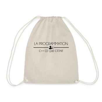 Programmation C++ - Sac de sport léger - nature - Devant