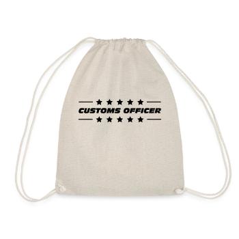 Douanier / Douane / Douanière / Police / Frontière - Sac de sport léger - nature - Devant