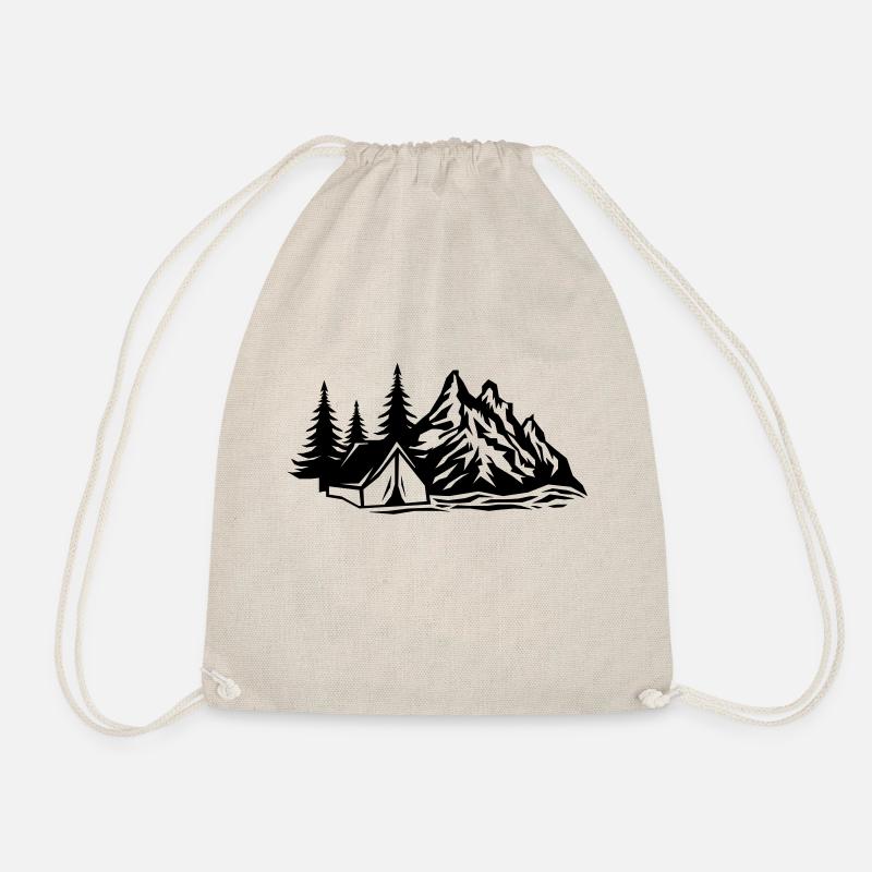 Outdoor Camping - Turnbeutel - Natur