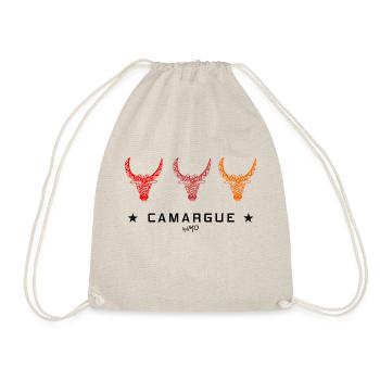 Camargue Taureau 3 couleurs - Sac de sport léger - nature - Devant