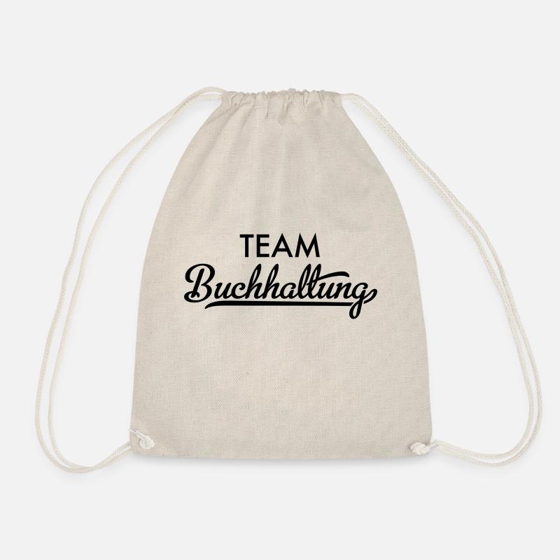 Team Buchhaltung - Turnbeutel - Natur