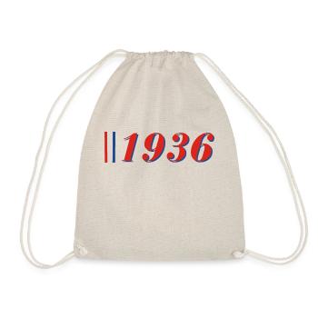 Jahr 1936 - Turnbeutel - Natur - Vorne