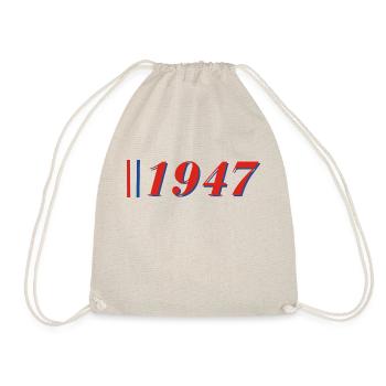 Year 1947 - Drawstring Bag - nature - Front