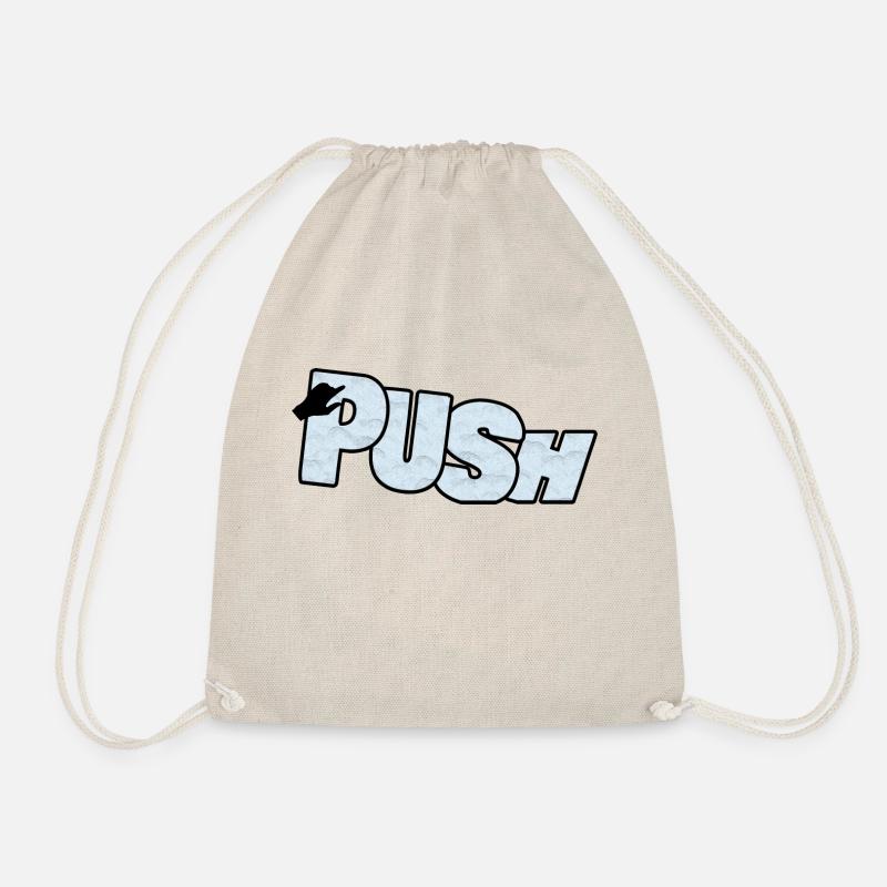 Push - Turnbeutel - Natur