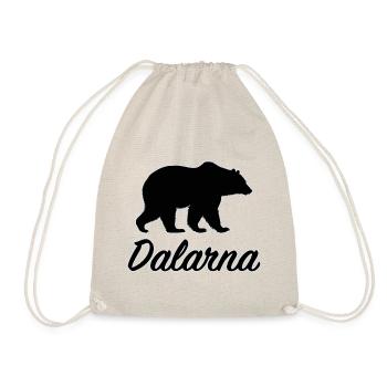 Dalarna Bear Sverige Region Sweden Central Sweden - Drawstring Bag - nature - Front