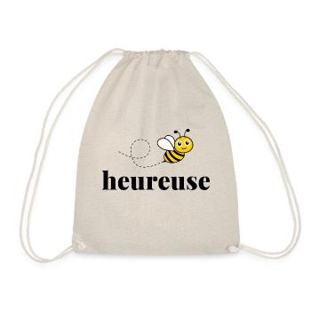 Abeille heureuse - Sac de sport léger - nature - Devant