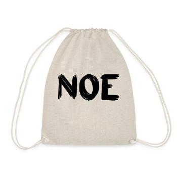 Nein noe Sprüche Lustiges Design - Turnbeutel - Natur - Vorne