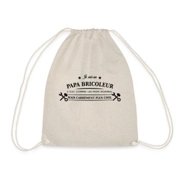 papa bricoleur - Sac de sport léger - nature - Devant
