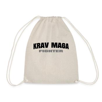 Krav Maga Fighter - Turnbeutel - Natur - Vorne