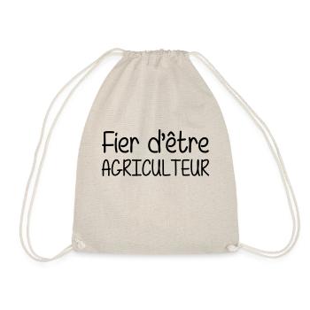 Fier d'être Agriculteur - Sac de sport léger - nature - Devant