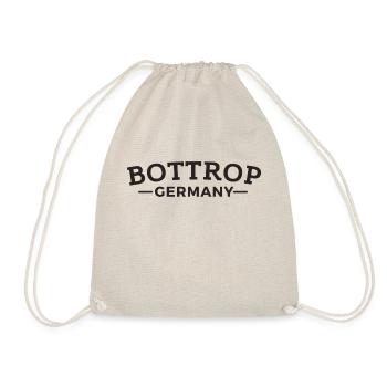 Bottrop Germany home gift idea - Drawstring Bag - nature - Front
