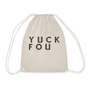 Yuck Fou - Drawstring Bag - nature - Front