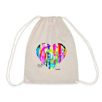 « MadeW-LOVE » par Acryl Galerie & Design - Sac de sport léger - nature - Devant