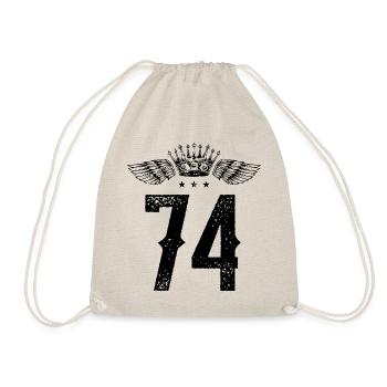 74 Nombre de couronnes - Sac de sport léger - nature - Devant