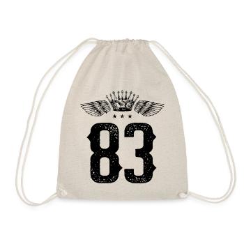 83 Couronne numérique - Sac de sport léger - nature - Devant