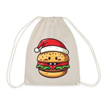 Burgers de Noël - Sac de sport léger - nature - Devant