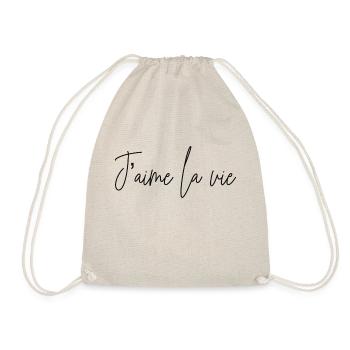 J´aime la vie - Turnbeutel - Natur - Vorne