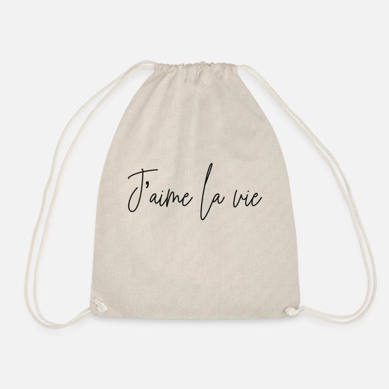 J´aime la vie - Turnbeutel - Natur