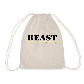 Bête tout noir - Sac de sport léger - nature - Devant