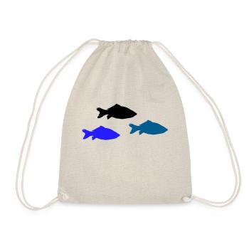 fische - Turnbeutel - Natur - Vorne
