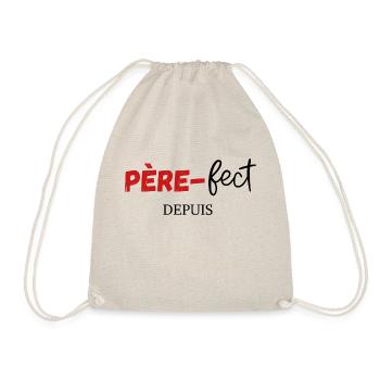 Père fect Depuis Personnalisé - Sac de sport léger - nature - Devant