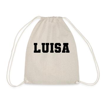 Name - Luisa - Turnbeutel - Natur - Vorne