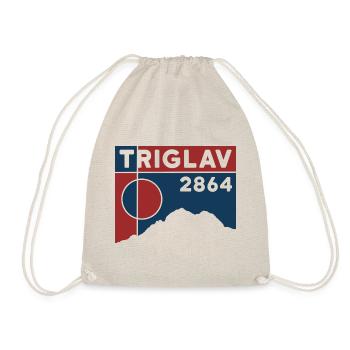 Triglav, Triglau, Kranjska Gora, Slovenia, Hiking - Drawstring Bag - nature - Front