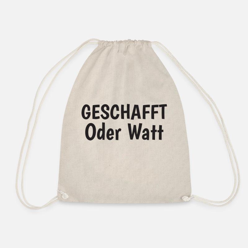 Motivation Oder Watt - Turnbeutel - Natur