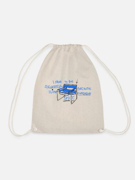 Expensive Taste Quote - Turnbeutel - Natur