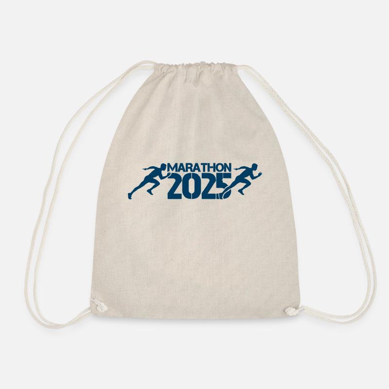 marathon 2025 - Turnbeutel - Natur