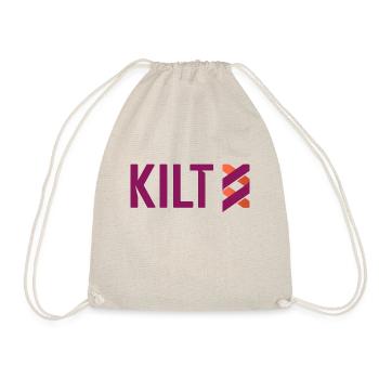 KILT Krypto Credentials for Web 3.0 Blockchain BTC - Turnbeutel - Natur - Vorne