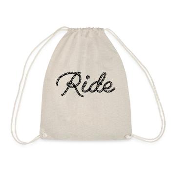 Ride - Turnbeutel - Natur - Vorne