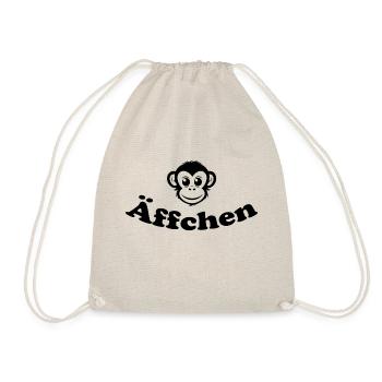Äffchen - Turnbeutel - Natur - Vorne