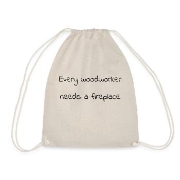 Menuisier Citation Logging Funny Craftsmen Design - Sac de sport léger - nature - Devant