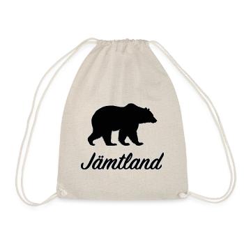 Jämtland Bear Sverige Northern Sweden Sweden - Drawstring Bag - nature - Front