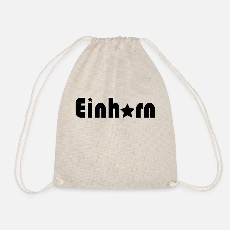 Einhorn - Turnbeutel - Natur