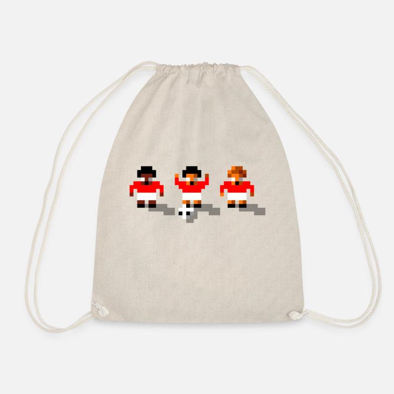 Soccer Red Team - Drawstring Bag - nature