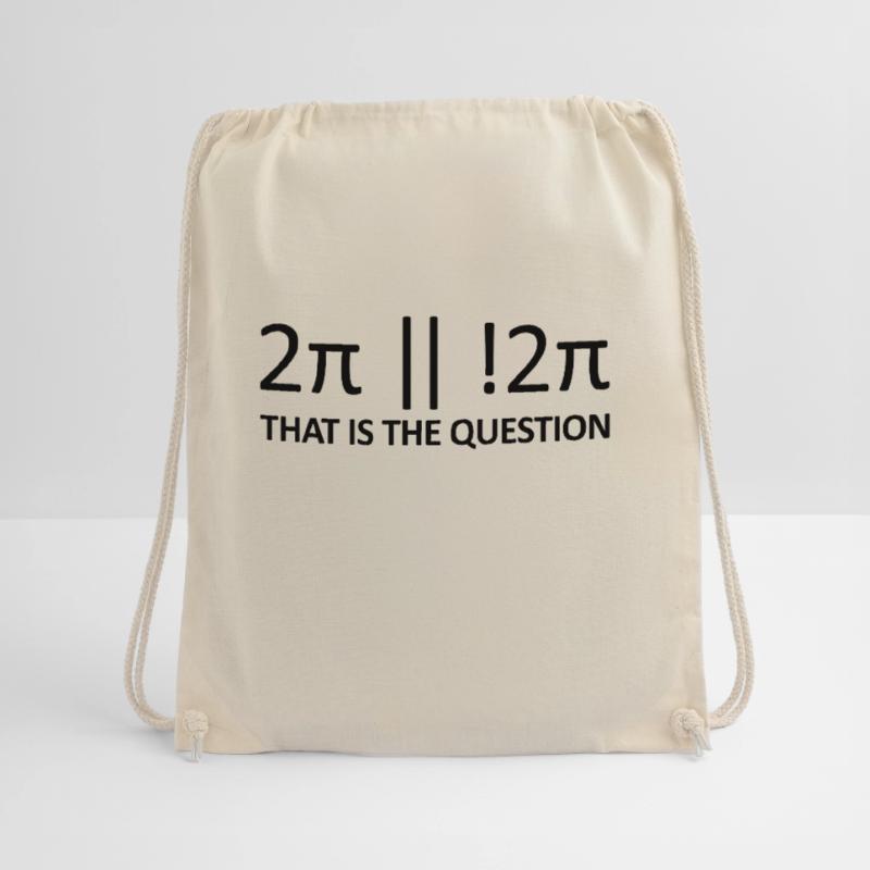 Funny Nerd Question for Programmers Coder Geeks Drawstring Bag