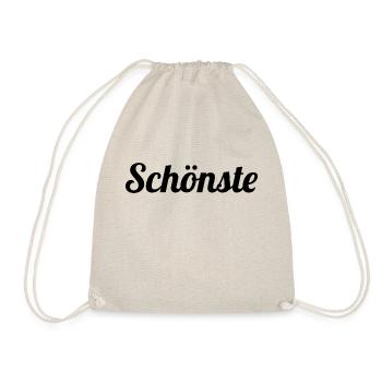 Schönste - Turnbeutel - Natur - Vorne