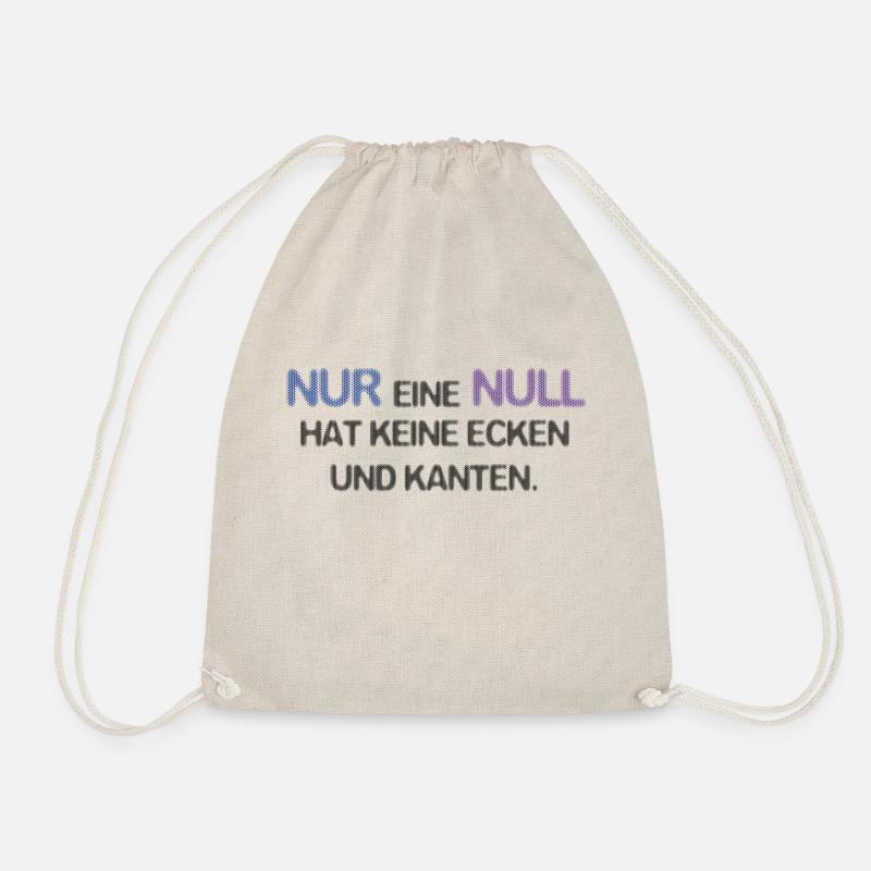 Spruch - Turnbeutel - Natur