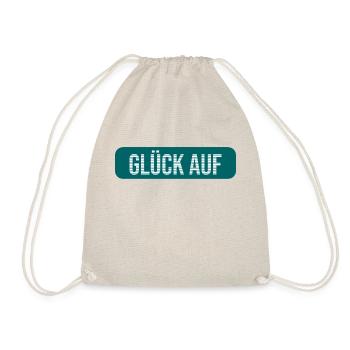 Glück auf Bergbau Erz - Turnbeutel - Natur - Vorne