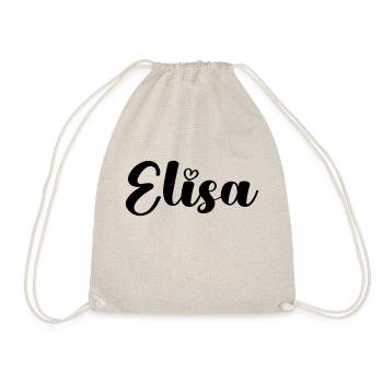 TEST ELISA - Sac de sport léger - nature - Devant