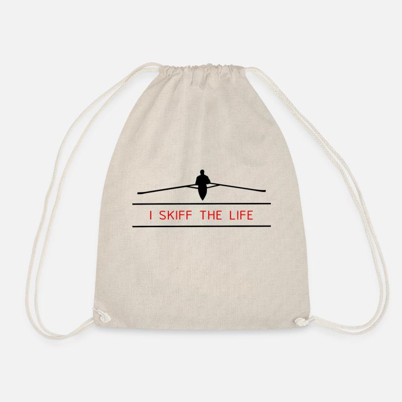 I SKIFF THE LIFE - Drawstring Bag - nature